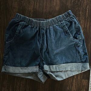 Urban Outfitters Dark Blue Jean Shorts